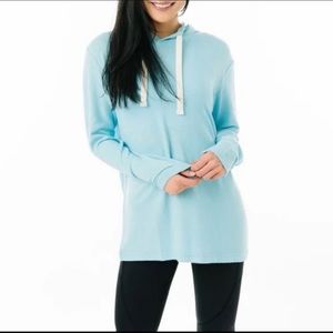 ZYIA Turquoise Boyfriend Hoodie
